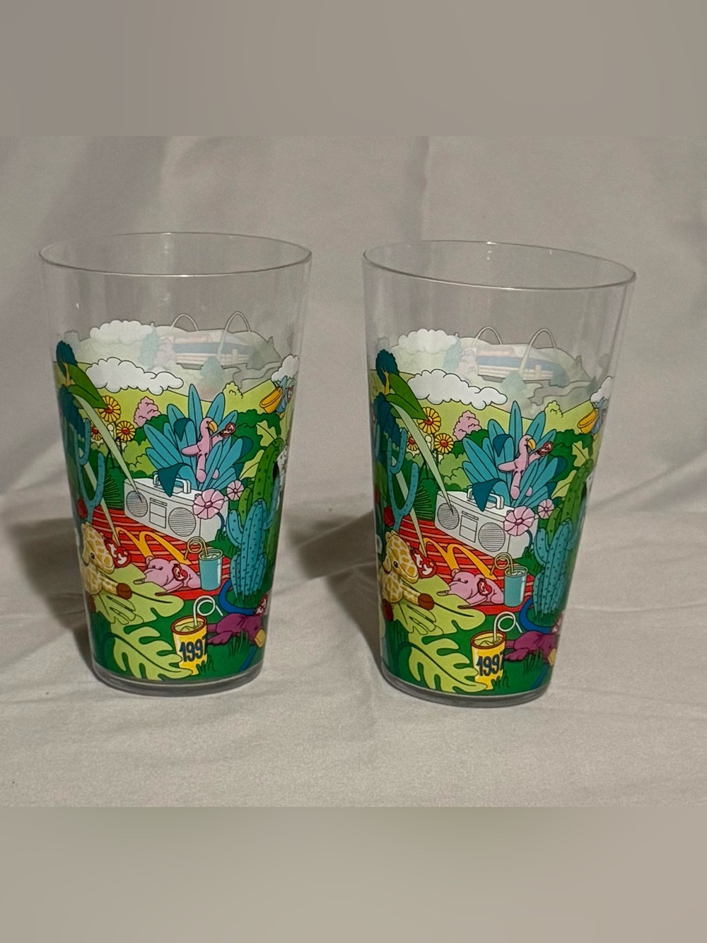 McDonald’s Beanie Babies Anniversary Cups - set of two